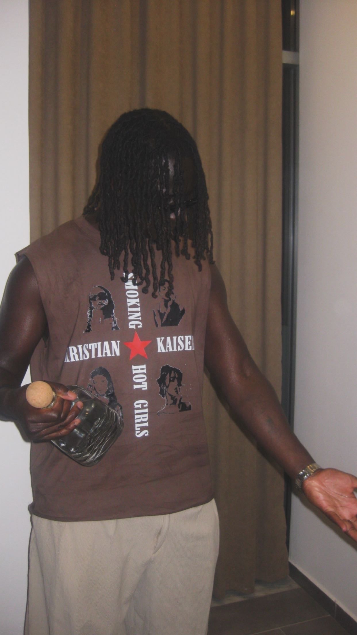 Hot Girls Sleeveless Tee - Koko Brown