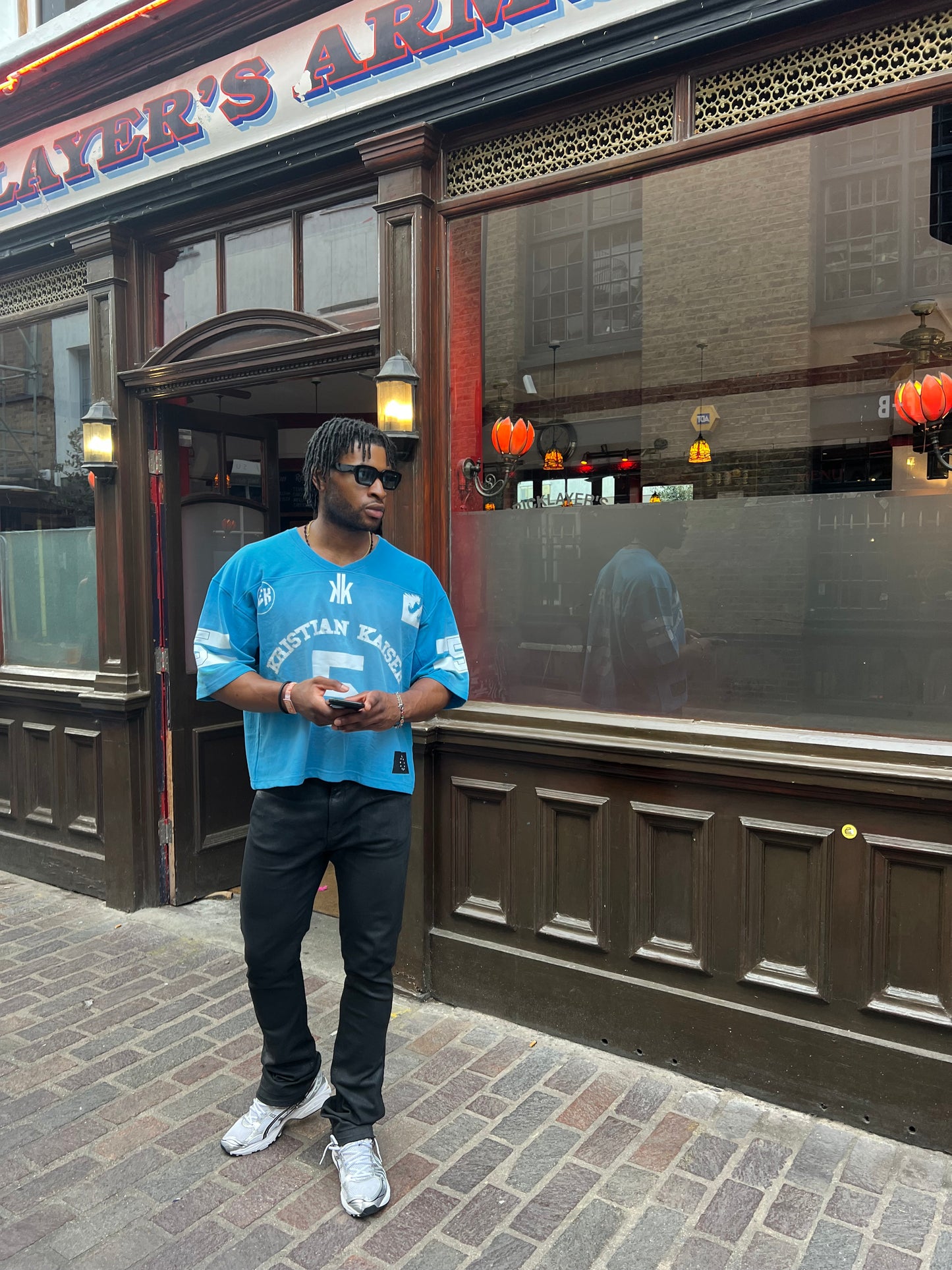 Kaiser III Jersey - Washed Baby Blue