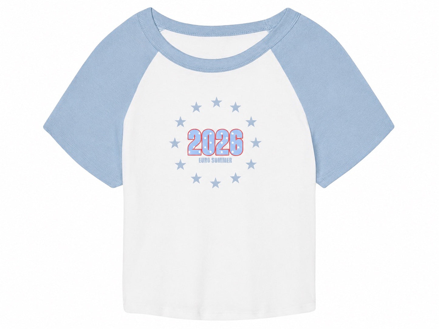 Euro Summer Baby Tee - Blue
