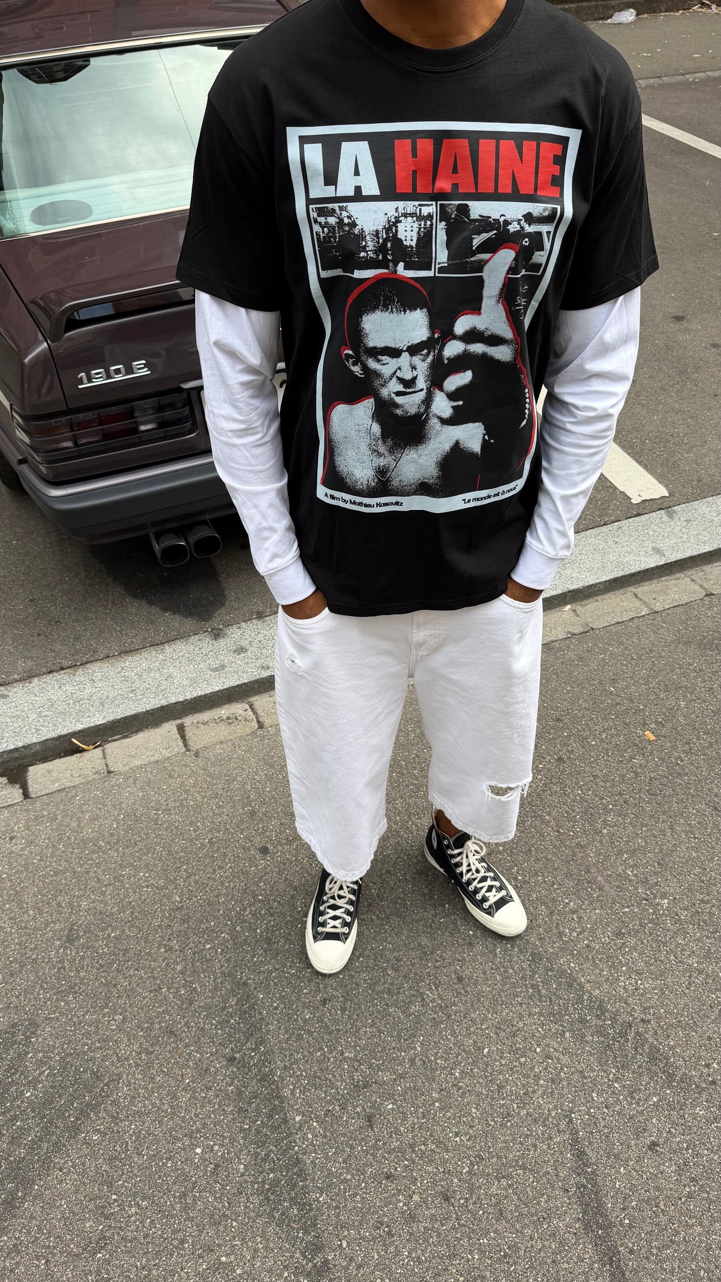 La Haine Double Layered Tee
