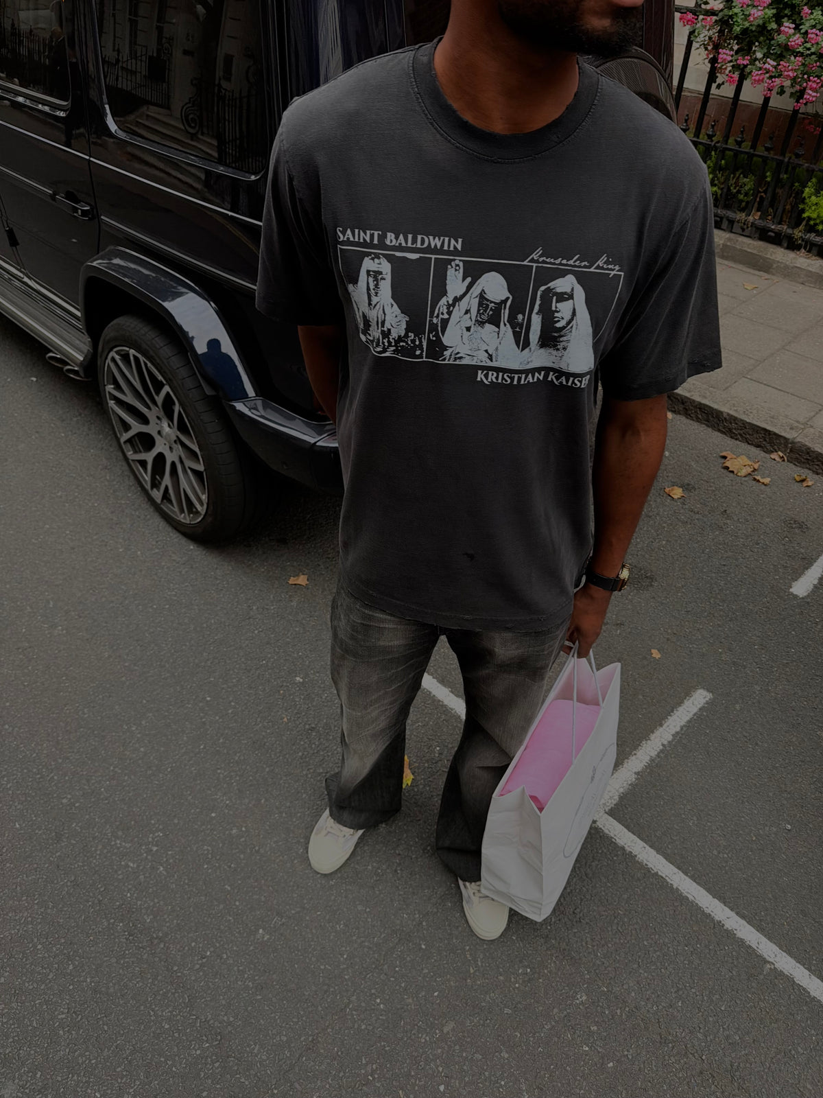 Saint Baldwin Vintage Tee