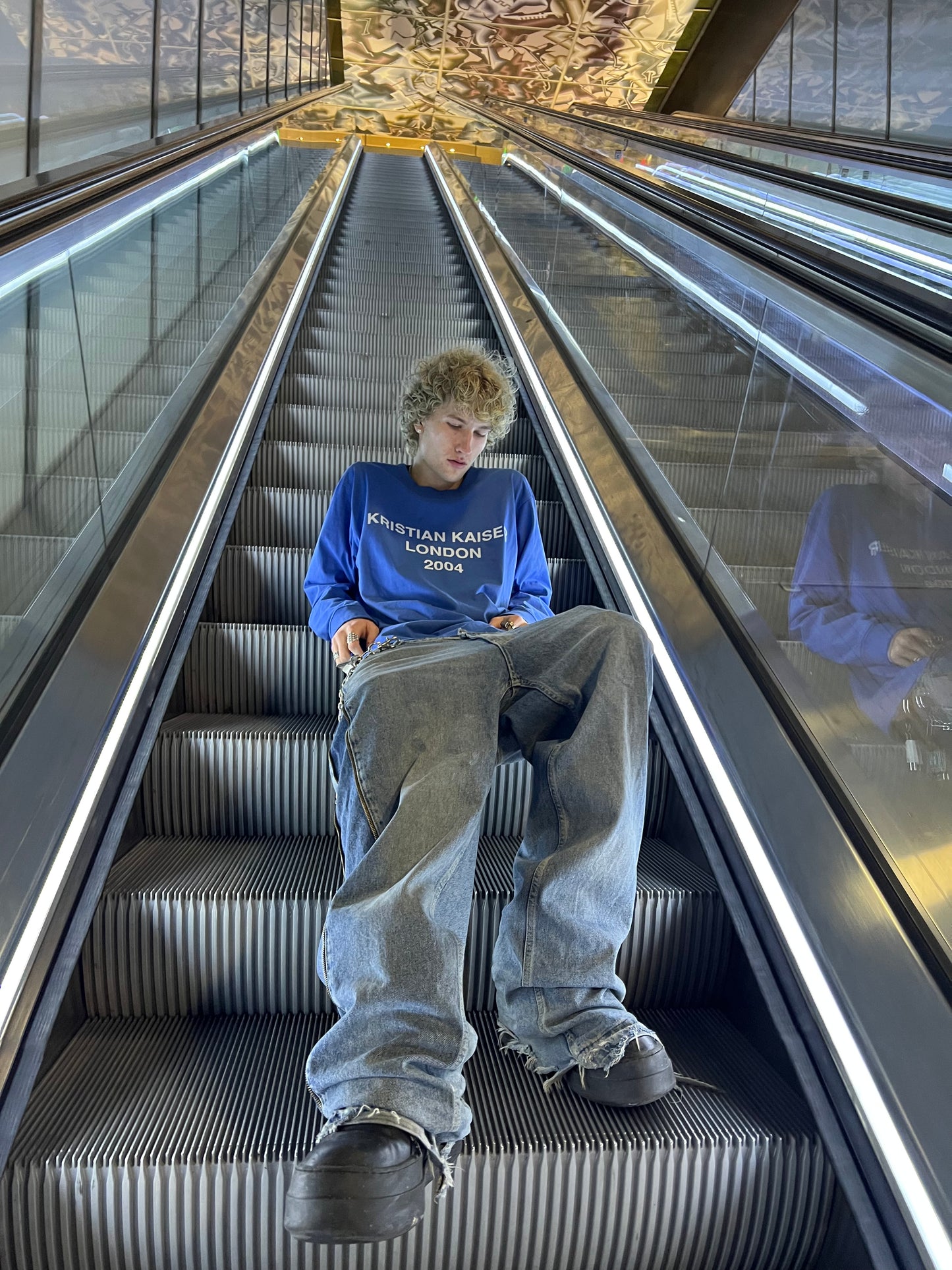 London Long Sleeve - Blue