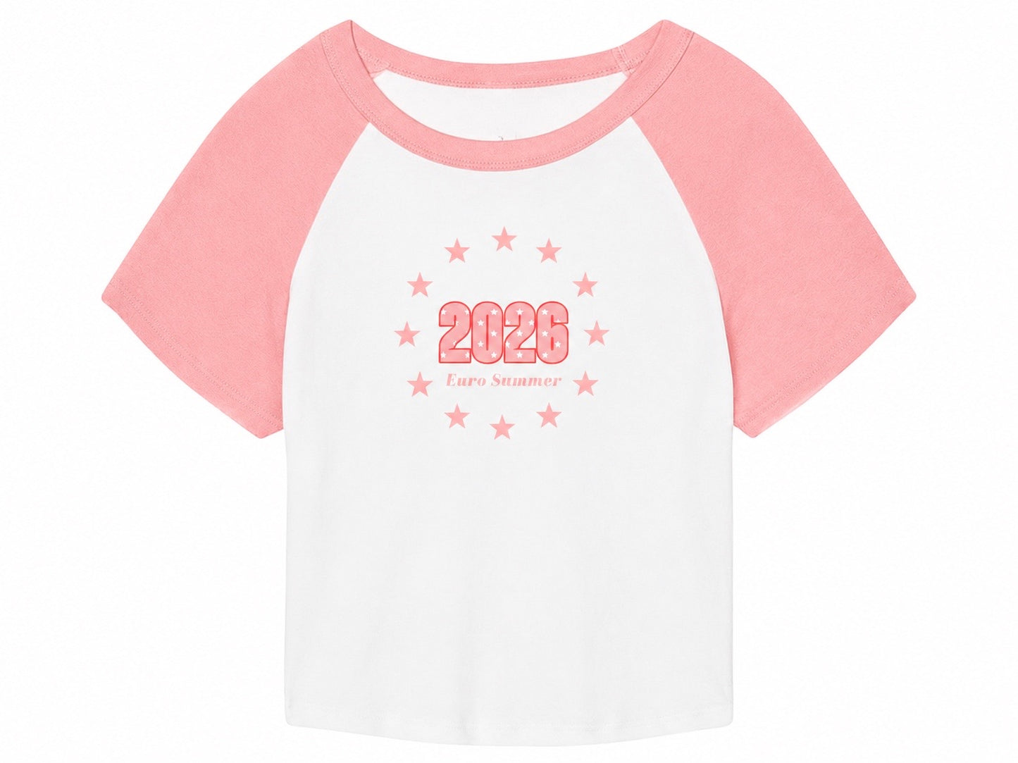 Euro Summer Baby Tee - Pink